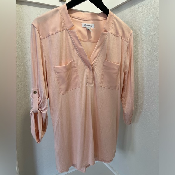 Calvin Klein: Blush Tunic - Picture 1 of 4